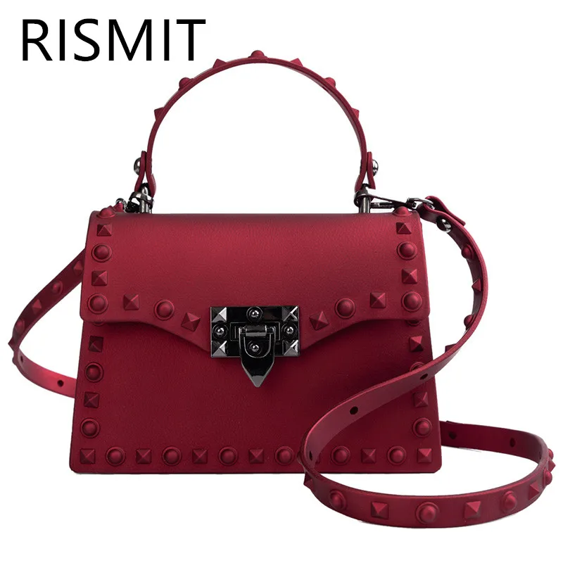 Bolsas женские сумки Mujer Rismit 2019 новые роскошные дизайнерские/желе на плечо T|Сумки с