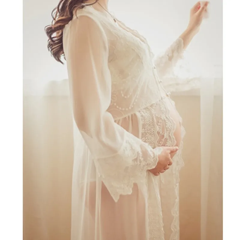 Кружевные платья для беременных фотосессии Одежда женская одежда BB86|maternity dress for