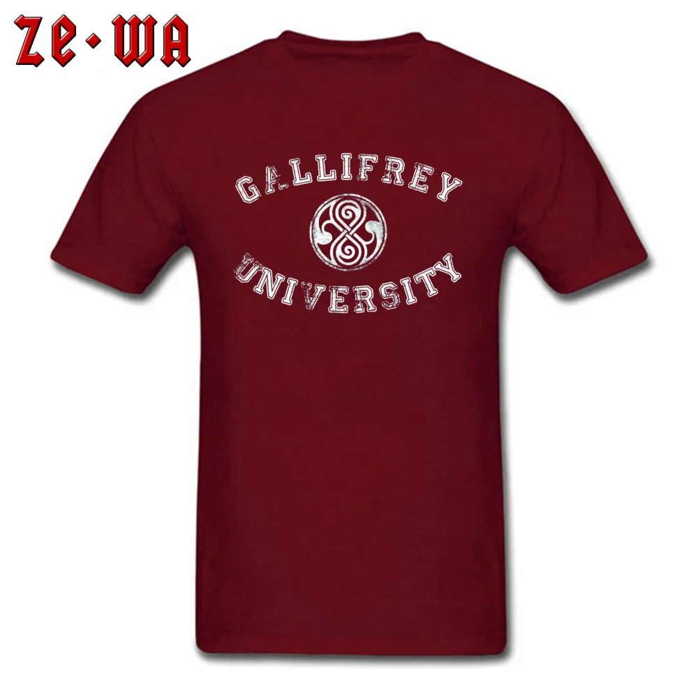 Университетская футболка Gallifrey, Мужская футболка с надписью, Доктор Кто, SCI-FI, Доктор Кто, новые футболки, Ретро стиль, ТВ, топ, футболка, новинка, унисекс, хлопковая одежда - Цвет: Maroon