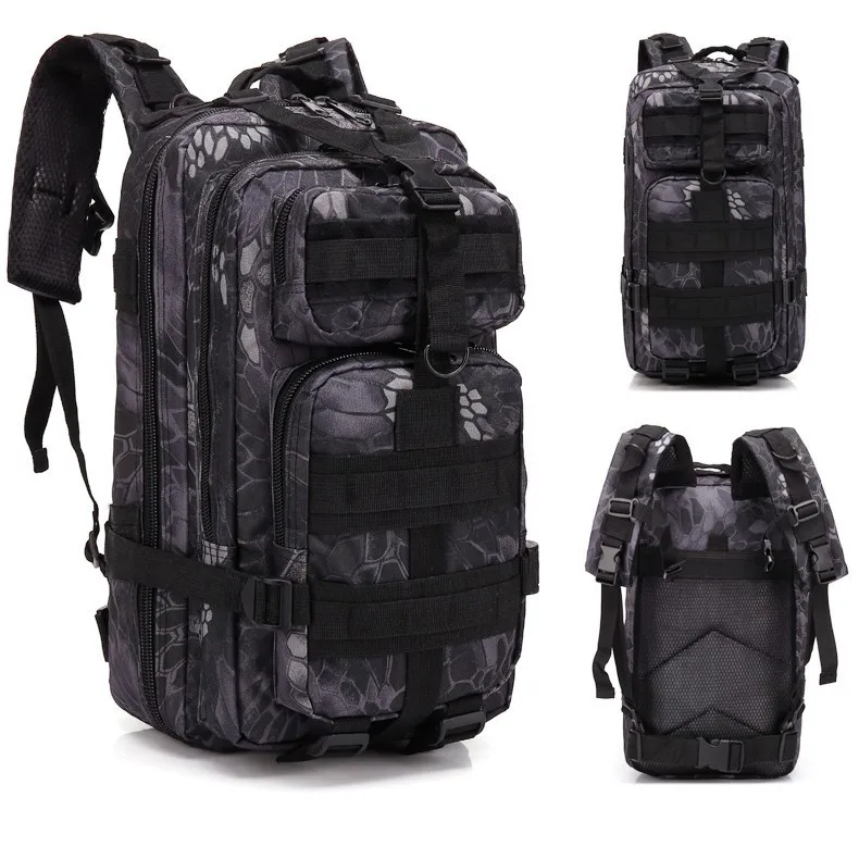 30л охотничий рюкзак Molle 3P Тактическая Военная Сумка Камуфляжный армейский Swat рюкзак мужской походный рюкзак для путешествий наружный штурмовой пакет