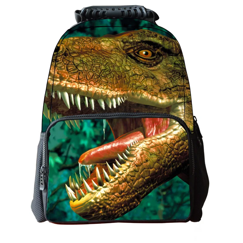 New 16 inch Waterproof Animal Dolphin Printing Backpack Large Capacity School Bags For Teenagers Men's Children Backpacks | Багаж и