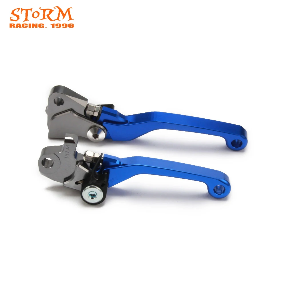 CNC Blue Pivot Dirt Foldable Bike Brake Clutch Levers For YAMAHA YZ125 250 YZ250F YZF250 YZ250X YZ 426F 450F YZ-F 2009-2020 2021 |