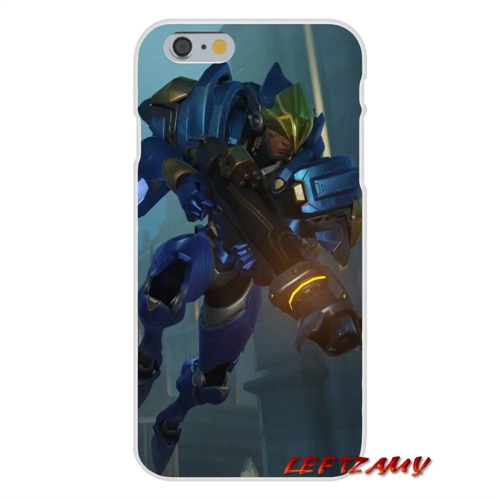 Переиграть игру OW Pharah аксессуары для телефона чехлы Motorola Moto G LG Spirit G2 G3 мини G4 G5 K4 K7