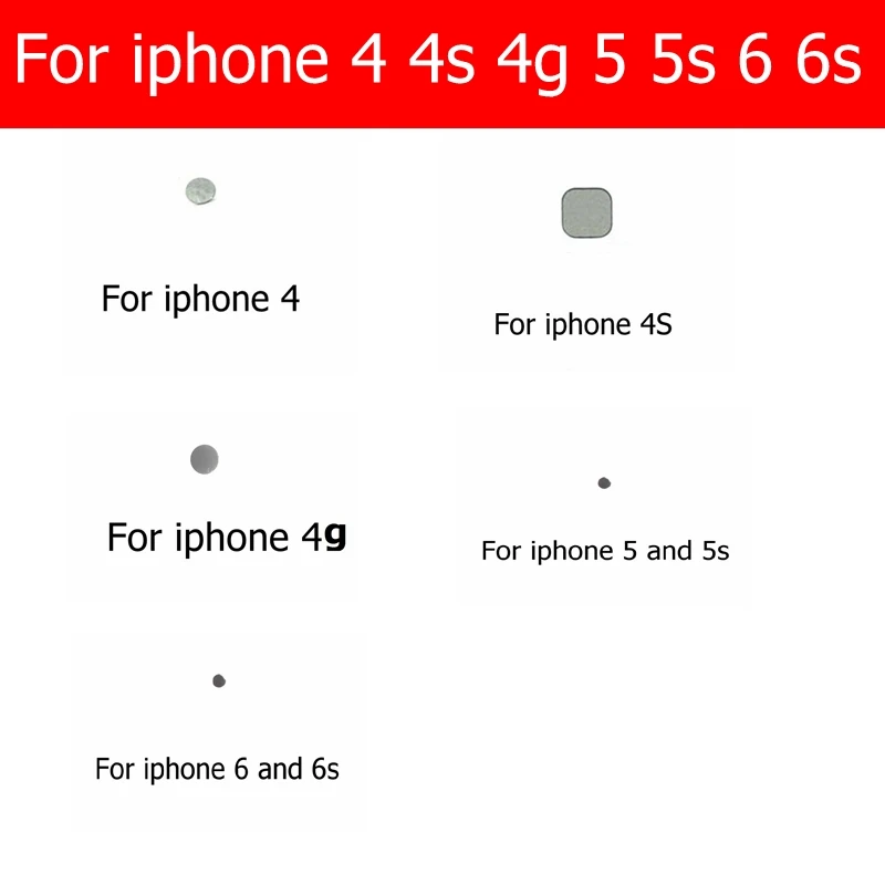 Металлическая прокладка для кнопки Home iphone 4 4S 4g 5 5s 6 6s|gasket| |