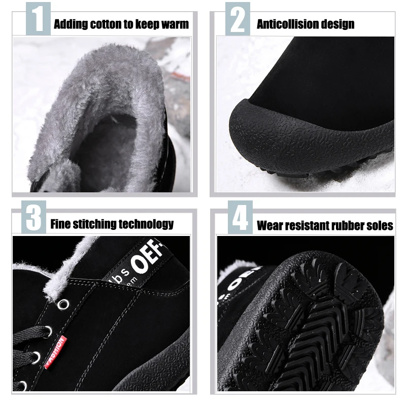 2018 зимние популярные теплые плюшевые кроссовки уличные ботинки на шнуровке