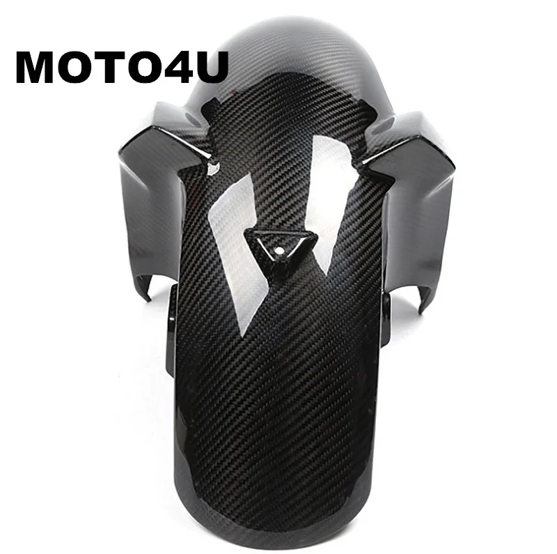 MOTO4U для Yamaha MT09 MT-09 FZ-09 2014-2017 мотоциклетные углеродное волокно переднее крыло