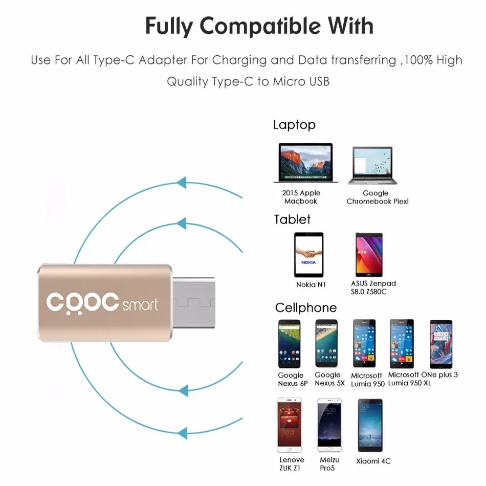 Адаптер CRDC USB Type C OTG кабель к Micro конвертер для Macbook Samsung Galaxy s8 s9 Huawei p20 pro адаптер Type-C