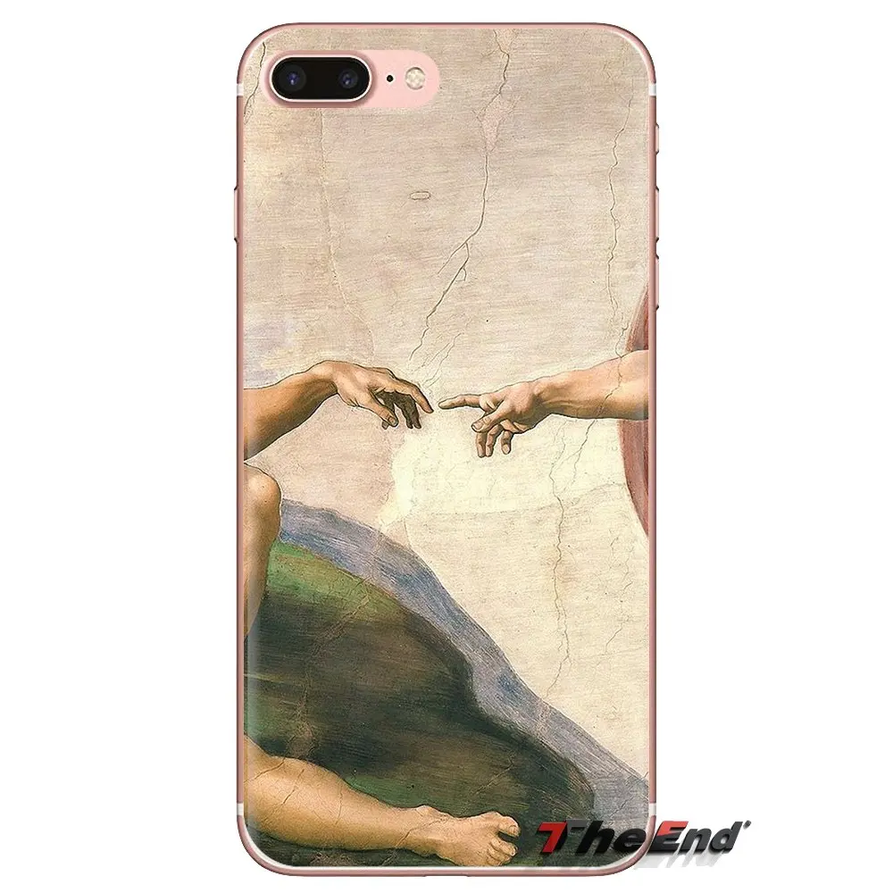 For Sony Xperia Z Z1 Z2 Z3 Z5 compact M2 M4 M5 C4 E3 T3 XA Huawei Mate 7 8 Y3II Covers palace of versailles The Creation Adam |