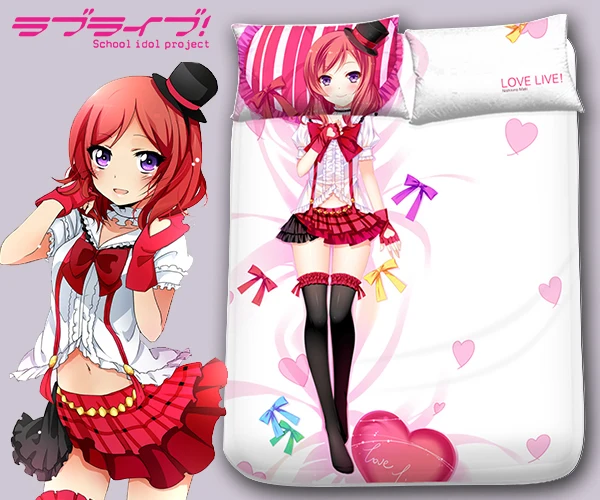 Hobby Express Nishikino Maki School Idol Project японская кровать в стиле аниме одеяло или