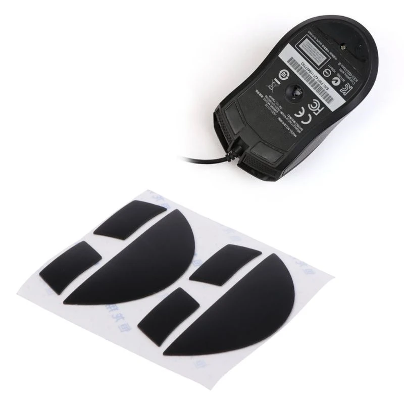 

2 Sets 0.6mm Mouse Skates Mouse Stickers Pad for Razer Abyssus 2014 Mouse