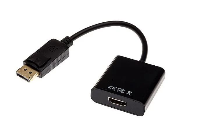 High Quality Display Port DP Male To HDMI-compatible Female Adapter Black Dp HD Converter For HDTV PC | Электроника