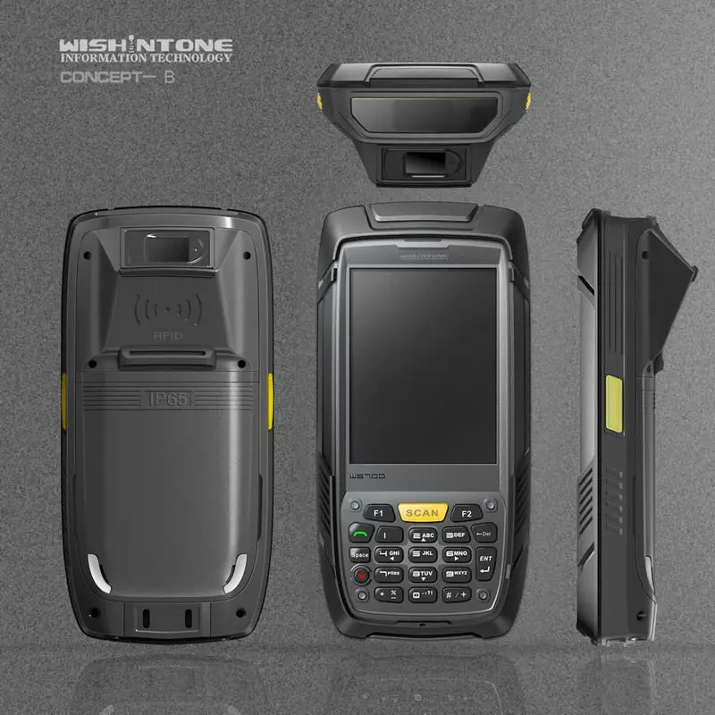 2015 Лидер продаж HF переносной rfid считыватель портативный сканер отпечатков