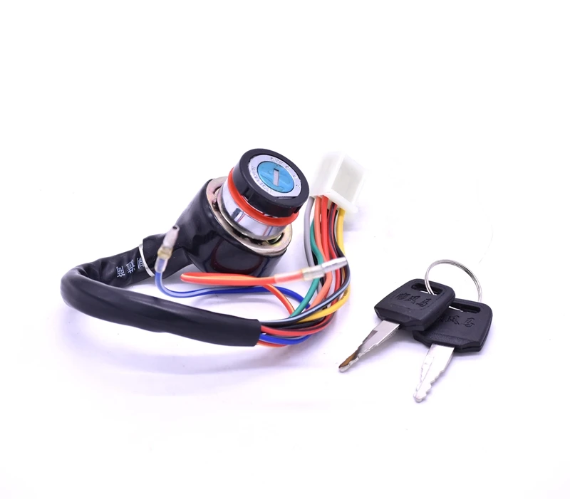 Бесплатная доставка Запчасти для мотоциклов AX100 Электрический дверной замок