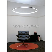 led 60cm pendant light modern design living led ring 35w the diameter is 60cm office lamp conference room lamp and sitting room