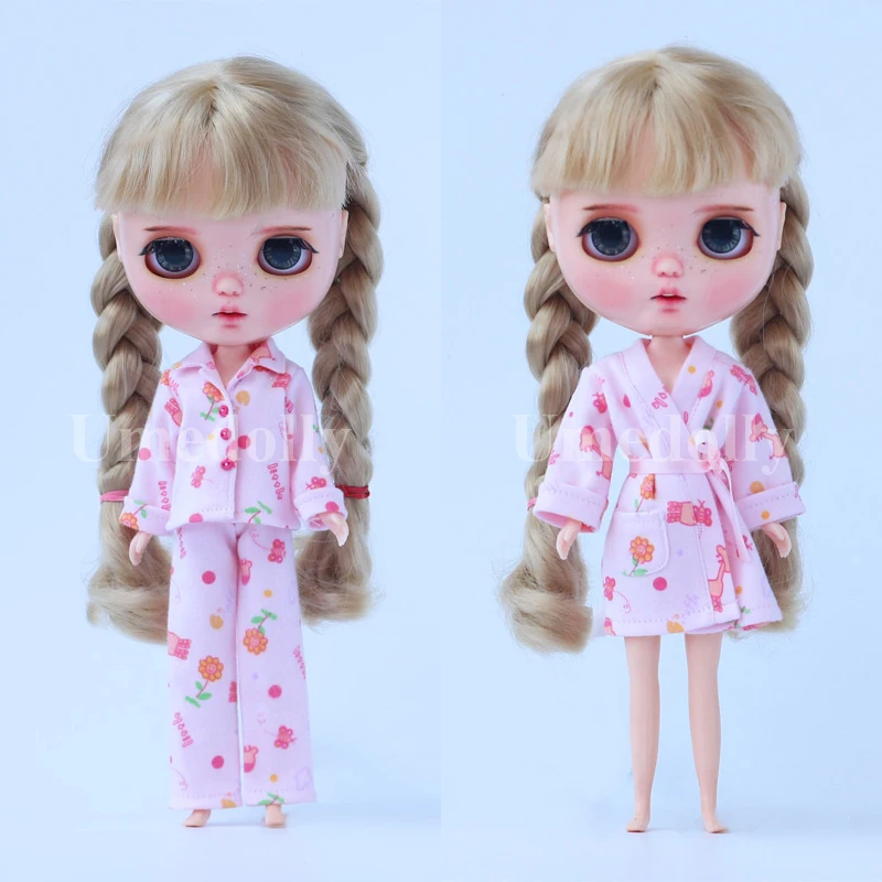1 комплект ночная рубашка для кукол блайз пижама Licca Holala Medium Blyth Ixdoll 1/6BJD OB11