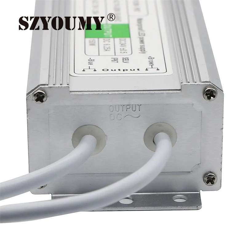 SZYOUMY 2 шт. DC 12 В 150 Вт Водонепроницаемый IP67 электронный светодиодный драйвер для