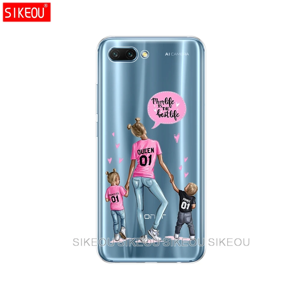 11004 Силиконовый чехол для телефона для huawei Honor 10 V10 3c 4C 5x 4A 6A 6C pro 6X7X6 7 8 9 LITE Baby для мамы и дочери, папы супер - Цвет: 11004
