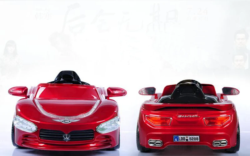 Педаль Go Karts Электрический Maserati пульт дистанционного управления Ремень безопасности 6 в 35*2 Вт 4 колеса крутая выносливость много цветов для детей Детский скутер