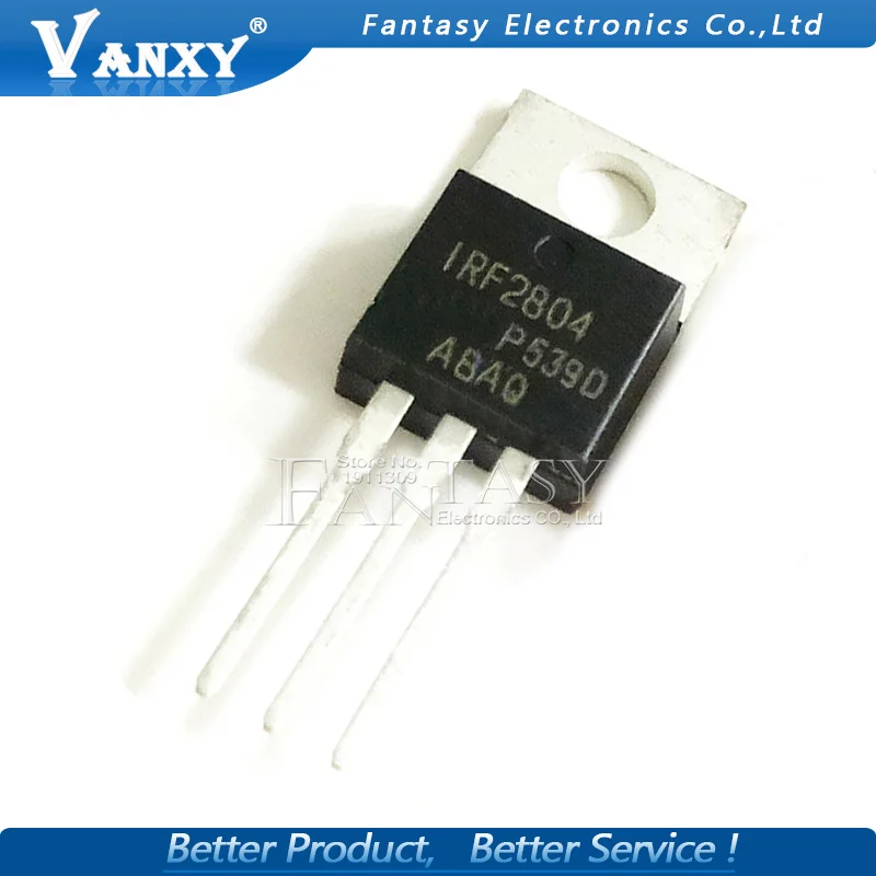 10pcs IRF2804 TO-220 IRF2804PBF TO220 N-channel field effect | Электронные компоненты и принадлежности