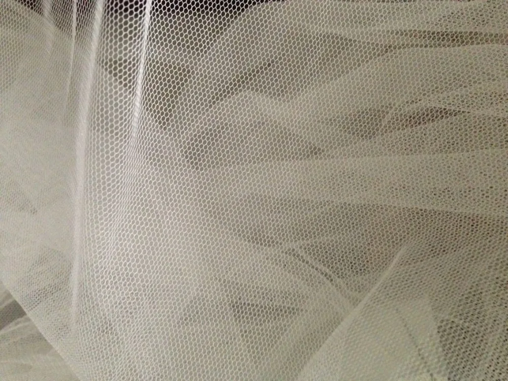 Лидер продаж! 165 см ширина 2 м/лот белая мягкая сетка тюль ткань для москитной