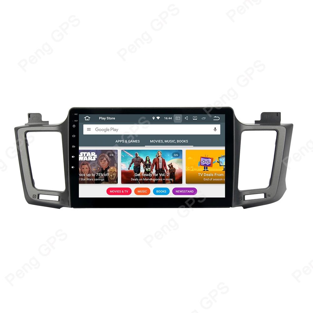 10 2 "IPS экран Android 8 0 для Toyota RAV4 2013 2014 2015 2016 с восьмиядерным процессором 4 Гб + 32 ГБ