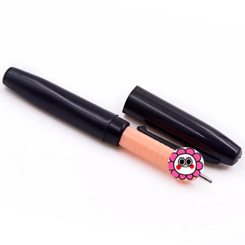 1pcs Pecker pen Топпер для торта, вечерние принадлежности Для холостяка, украшение торта, воздушный шар для пениса, соломинка в виде пениса, вечерние аксессуары для украшения невесты - Цвет: 1pcs Pecker pen