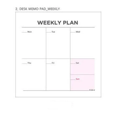 Weekly 1 шт. милый каваи Еженедельный ежемесячный планировщик работы Книга Дневник программа Filofax для детей школьные принадлежности - Цвет: Weekly