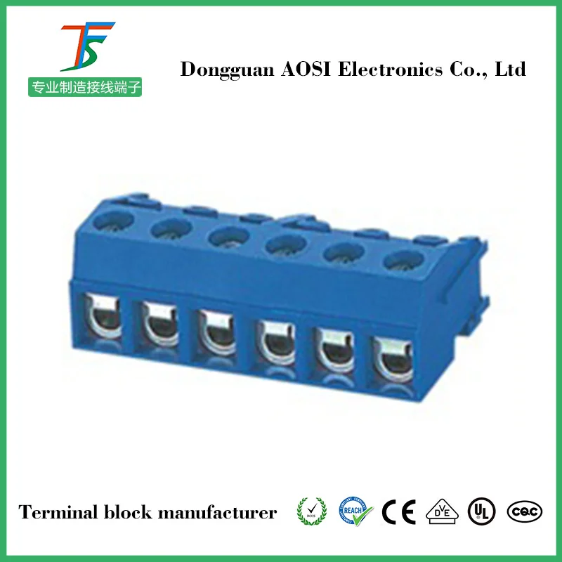 Универсальный винтовой клеммный блок 100 шт. DG332 KF332 5 0 мм 300 В 10A Pitch PCB 2P 3P высокое