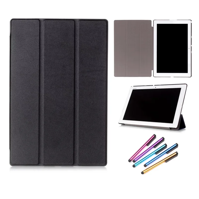 Кожаный защитный чехол книжка с подставкой для Sony Xperia Z3 Tablet Case Z2 Z4 Case|Чехлы