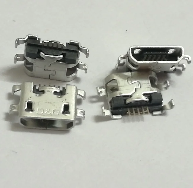200 шт./лот для Alcatel OT7040 OT 7040 micro usb разъем зарядки док станции|charging connector|charging port