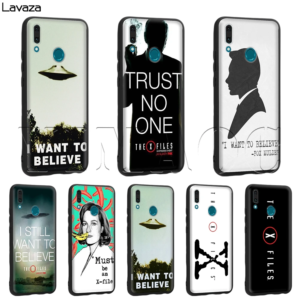 Lavaza с принтом &quotСекретные материалы: хочу верить&quot чехол для Huawei мат Y7 Y9 P8 P9 P10 P20