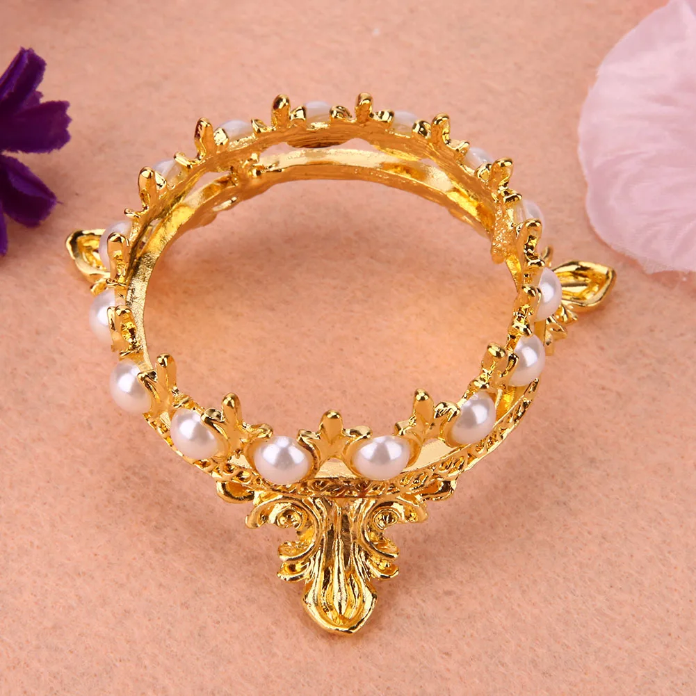 1 шт. держатель для ручек ногтей с позолоченным наконечником полка