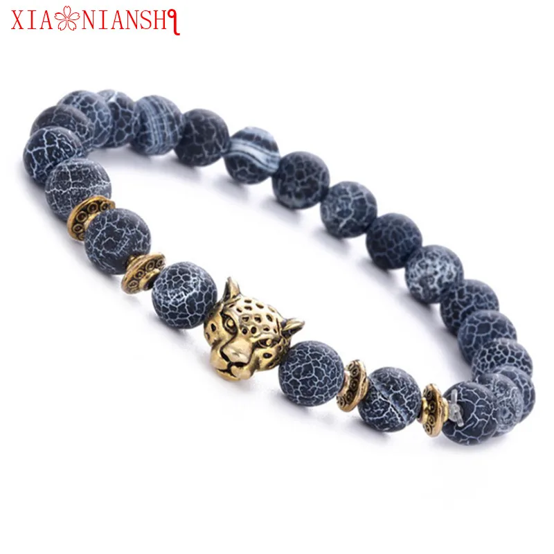 Мужские и женские браслеты XIAONIANSHI в античном стиле|bracelets for|head braceletnatural stone beads bracelet