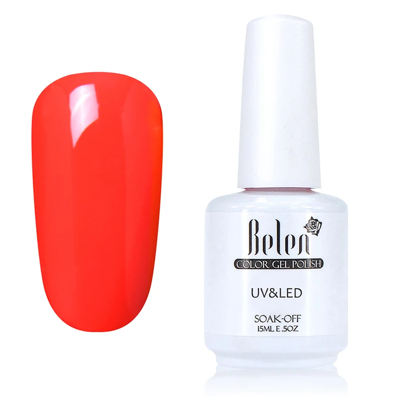 1475 Belen 15ML Gelpolish Semi Permanent Gel Nail Polish 3D Professional Glitter Soak Off UV LED Gel Lacquer Gel Varnish Lak - Цвет: 1475