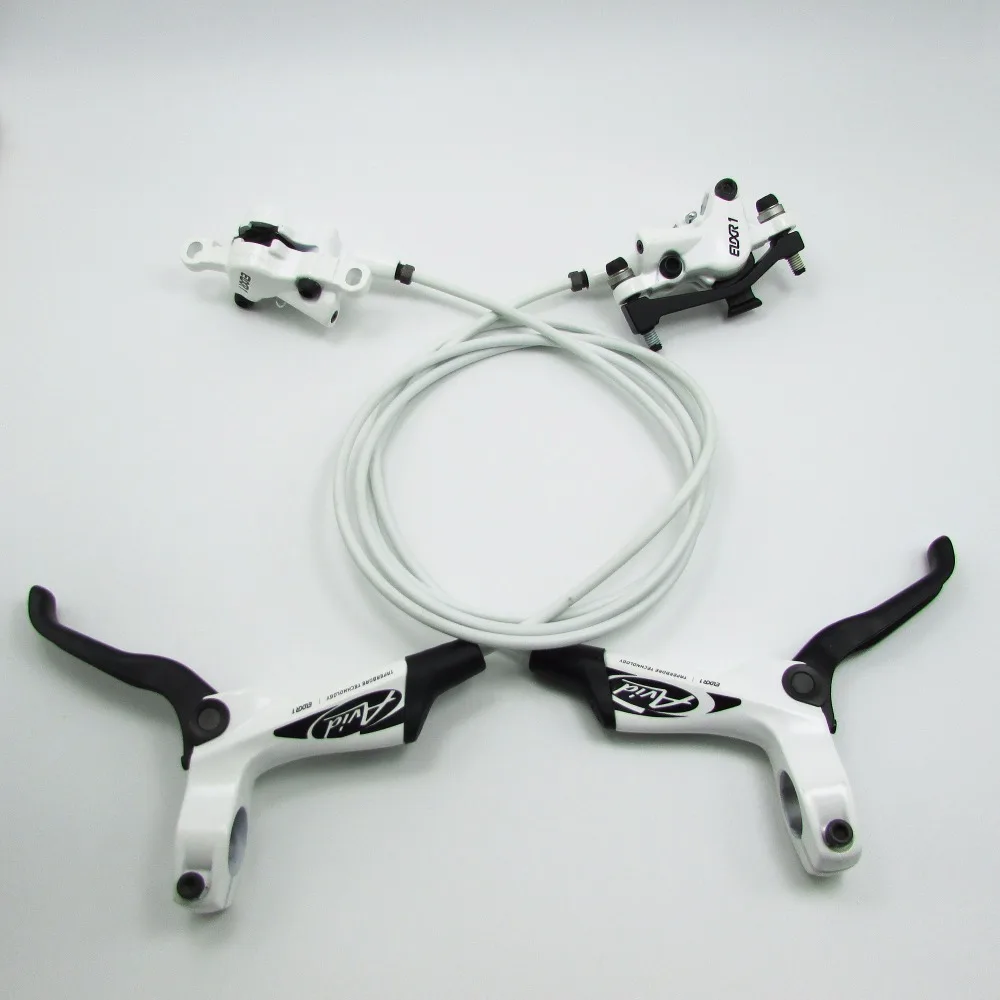 1 pair AVID ELIXIR E1 Гидравлический дисковый тормоз MTB горный велосипед тормоза 700/1200 мм левый и правый Универсальный Масляный дисковый тормоз Аксессуары для велосипеда - Цвет: 1 pair