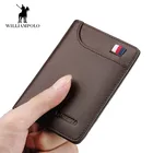 Мужской кошелек для денег, тонкий короткий кошелек из коровьей кожи, 2019