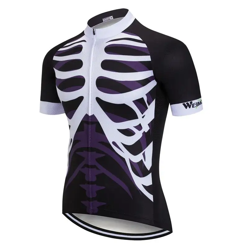 Color 12 Профессиональные команды летние мужские веломайки MTB Ropa Ciclismo велосипедные Джерси дорожный велосипед мужская Молодежная рубашка Топ черный цветок - Цвет: Color 12