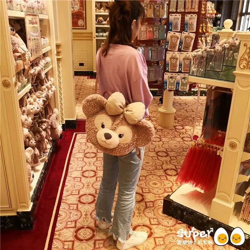 Плюшевая Сумка-тоут Disney Duffy Bear Face сумка через плечо подарок | Игрушки и хобби