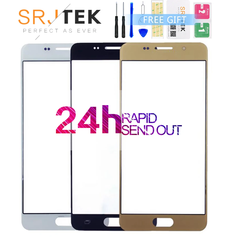 Для Samsung Galaxy J5 2015 J500 J500F сенсорный экран внешнее стекло верхняя/передняя линза