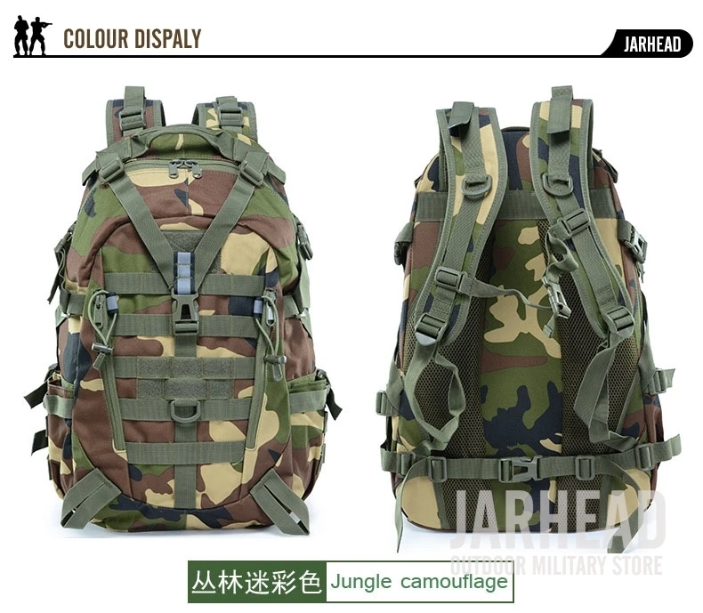 Тактический Рюкзак Molle Camo, военный армейский рюкзак Mochila, водонепроницаемый походный охотничий рюкзак, туристический рюкзак, спортивная сумка для улицы