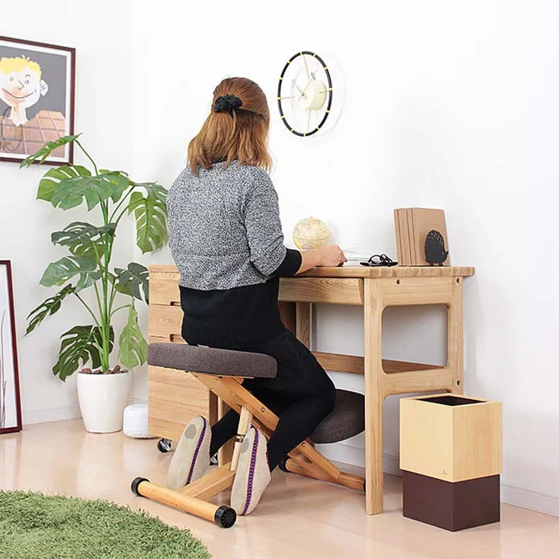 Деревянный табурет эргономичный стул на коленях для детей и взрослых дома/офиса