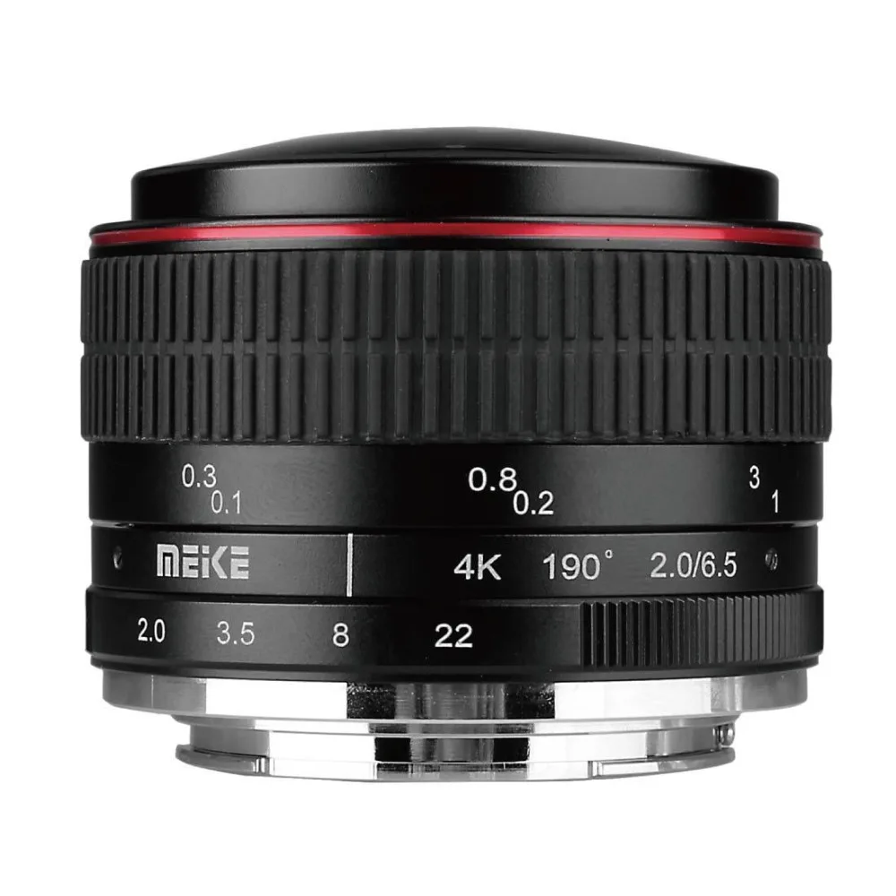 6,5 мм F2.0 Fisheye объектив адаптер объектива для камер Micro M4/3 Lumix GM1/2 GX1/2/7 Plus/8 Panasonic GF5/6/7 GH3 GH4 GH5 Камера