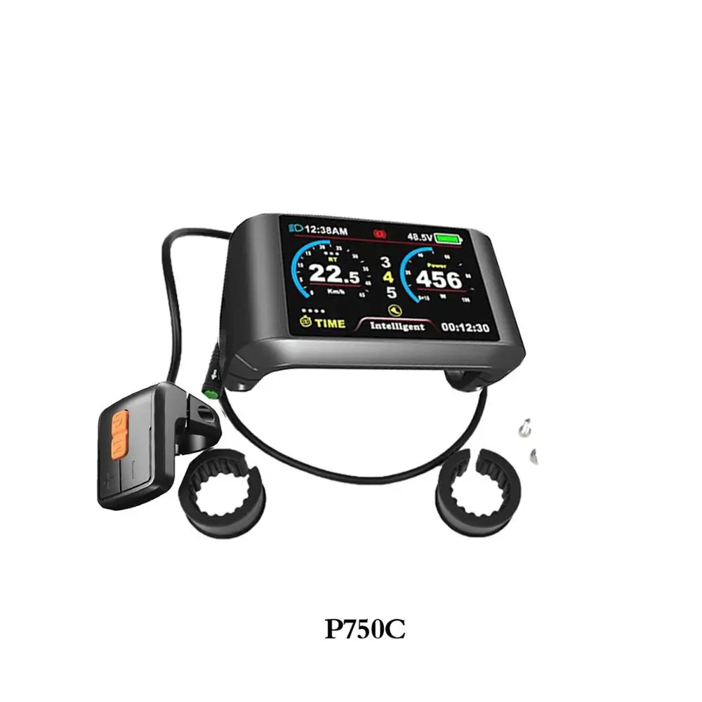 Электрический велосипед ЖК-дисплей DPC18 P850C 750C 500C SW102 C965A C961 для велосипеда BAFANG/Ebike BBS02B BBS01B BBSHD двигатель среднего привода - Цвет: P750C
