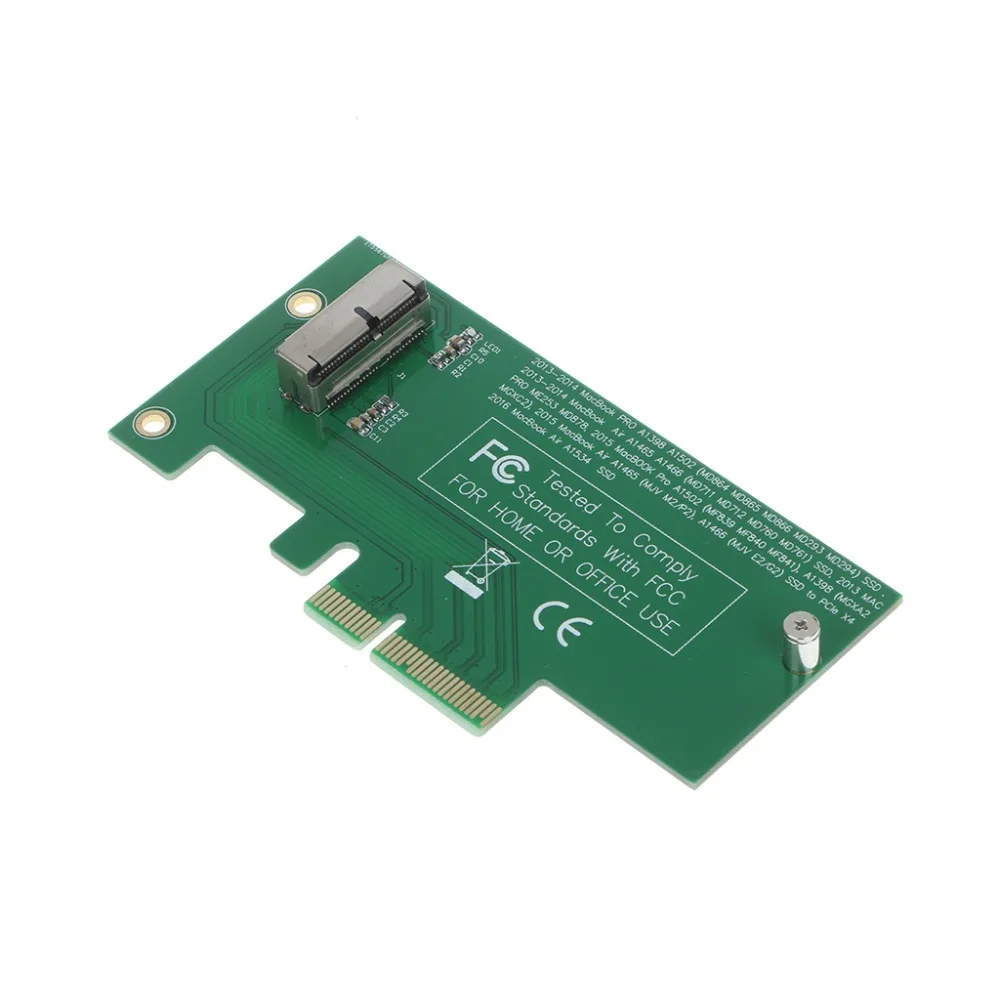 Адаптер для PCIe X4 2015 Apple MacBook Air A1465 Mac Pro MD878 ME253 SSD C26|card card|card adaptercard adapter macbook |