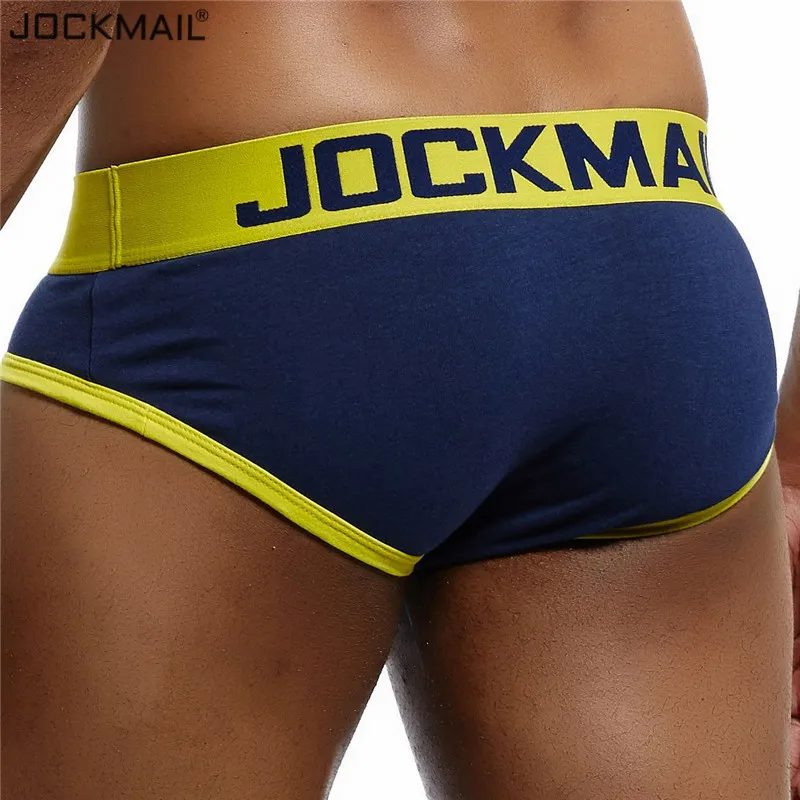 JOCKMAIL New cotton sexy men underwear  Modal mens underpants male panties shorts U convex gay underwear slips men's briefs images - 6