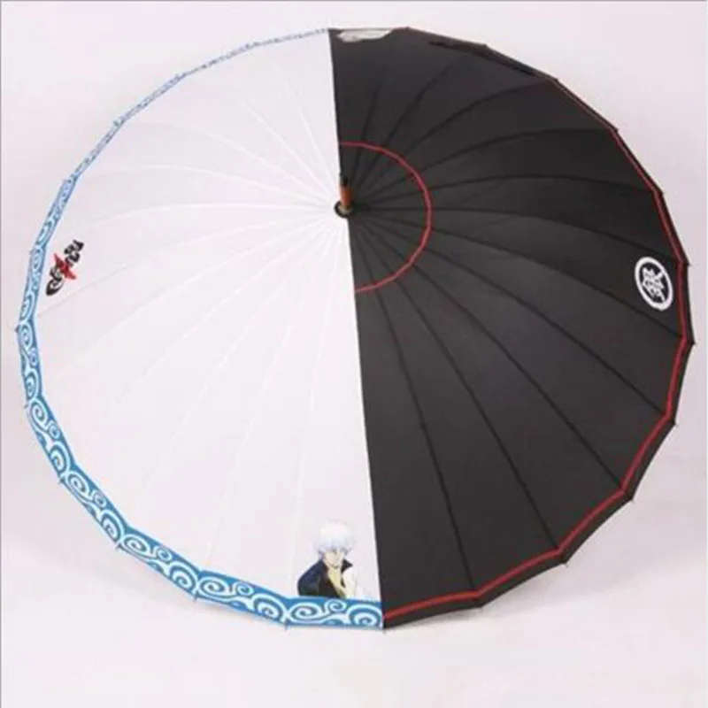 Gintama Anime Cartoon Umbrella 24 Bone Increase Windproof | Дом и сад