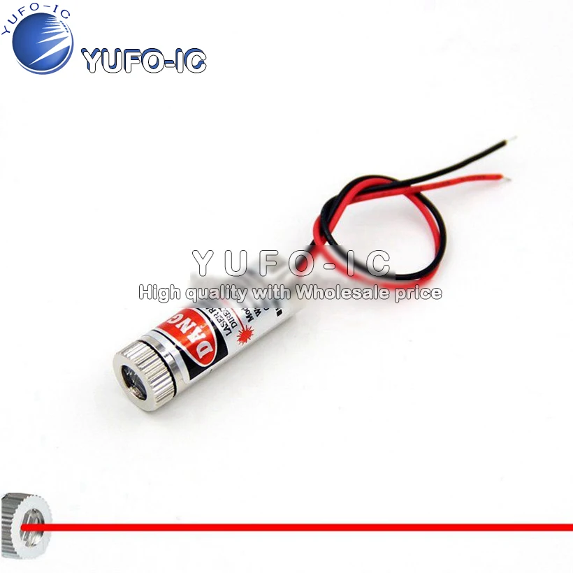 Настраиваемый лазерный диодный лазер лазерная трубка 5 мВт красный крест слово