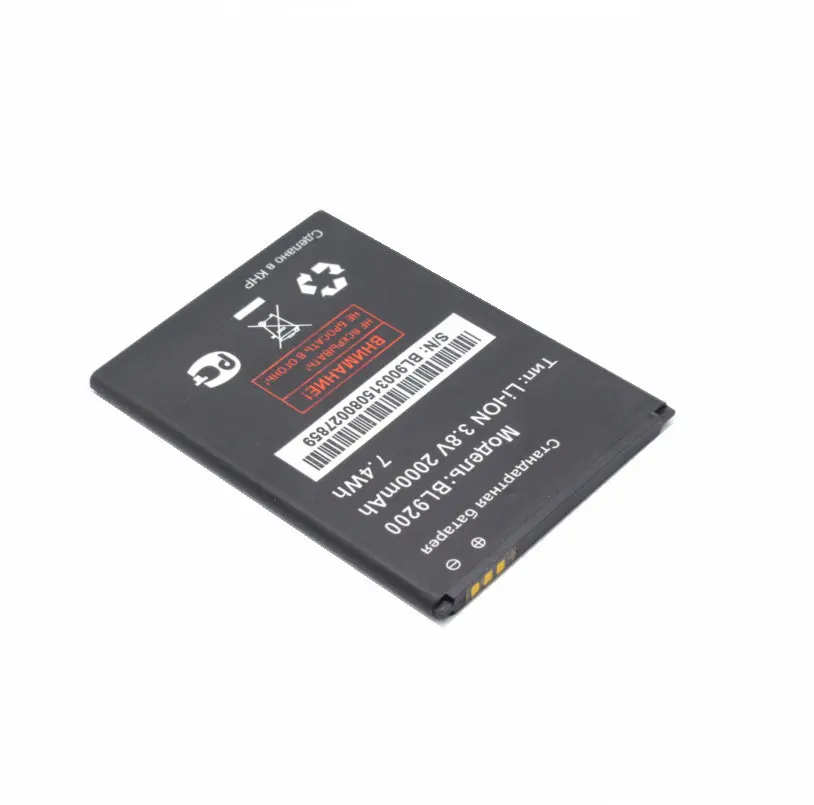 Ciszean BL9200 2000 мАч/7.4Wh 3.7VDC Замена Батарея для FLY Cirrus 2 FS504 BL 9200 Мобильный телефон