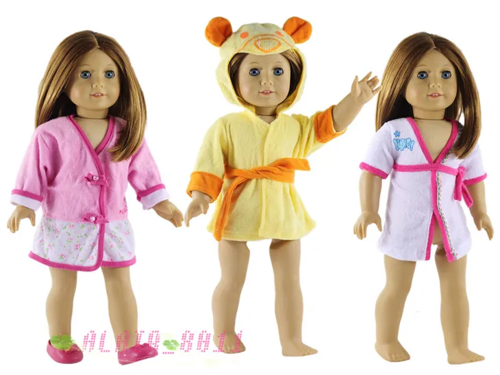 3 ШТ. Куклы Другой Стиль Ночной Рубашке Одежда для 18 &quotAmerican Girl Куклы|clothes tree|clothing
