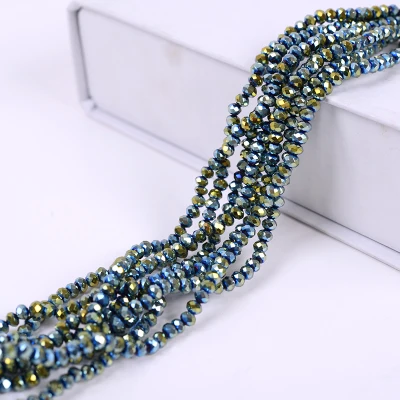 Мелкие 2 мм бусины из чешского хрусталя полудрагоценные с бантом фурнитура для